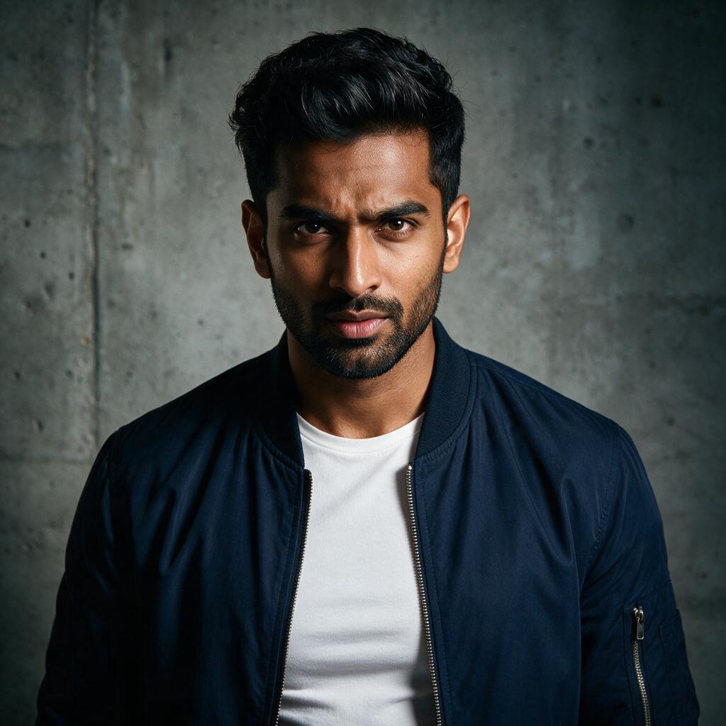 AI-generated man asian Creative sample headshot
