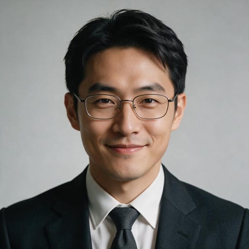 AI が生成した証明写真のサンプル